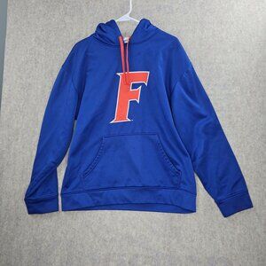 University Of Florida Gators Blue Hoodie By Majestic